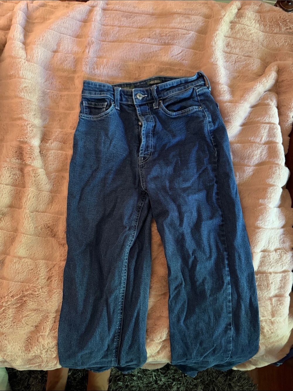 wild fable Dark Indigo Straight-Leg Women's Jeans